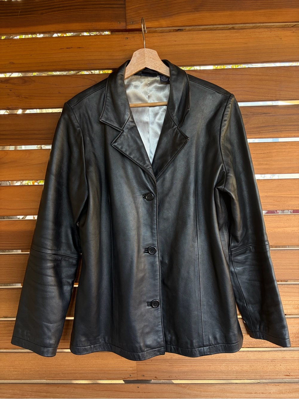 Vintage Hillard and Hansen Leather Jacket